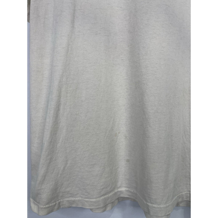 Vintage 90's Yaga peace Be With You TShirt Size Large Single Stitch Made In USA