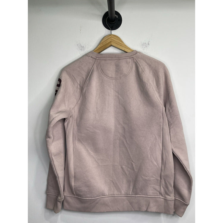 Carhartt Sweatshirt Womans M 8-10 Pink Relaxed Fit Crewneck TS4410-W