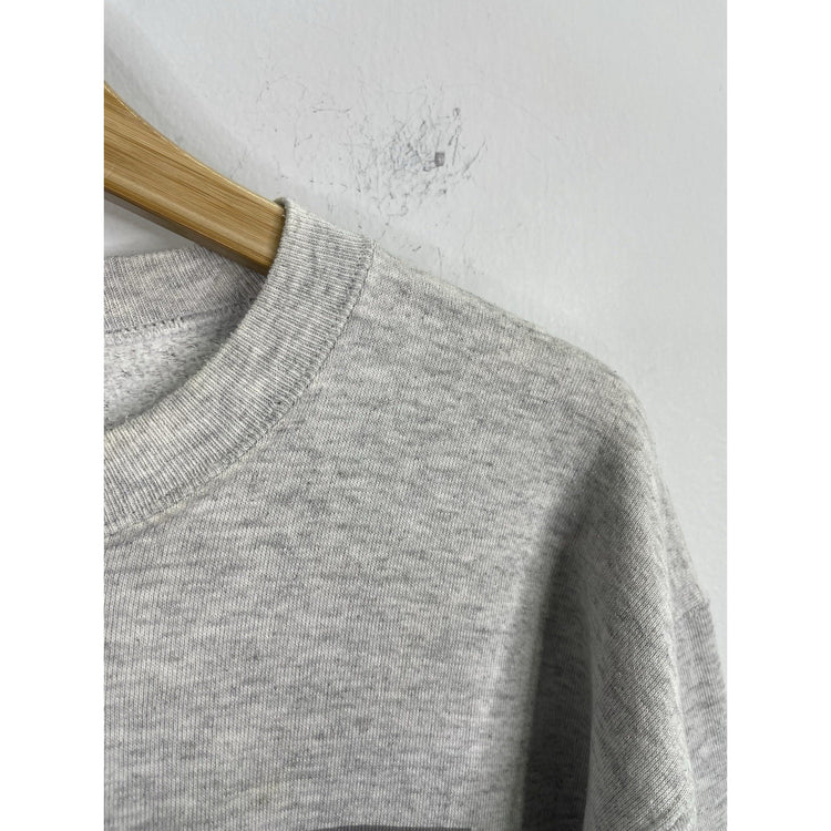 Men’s Vintage Gray Jerzees Sweatshirt Univesity Of Texas Sz L