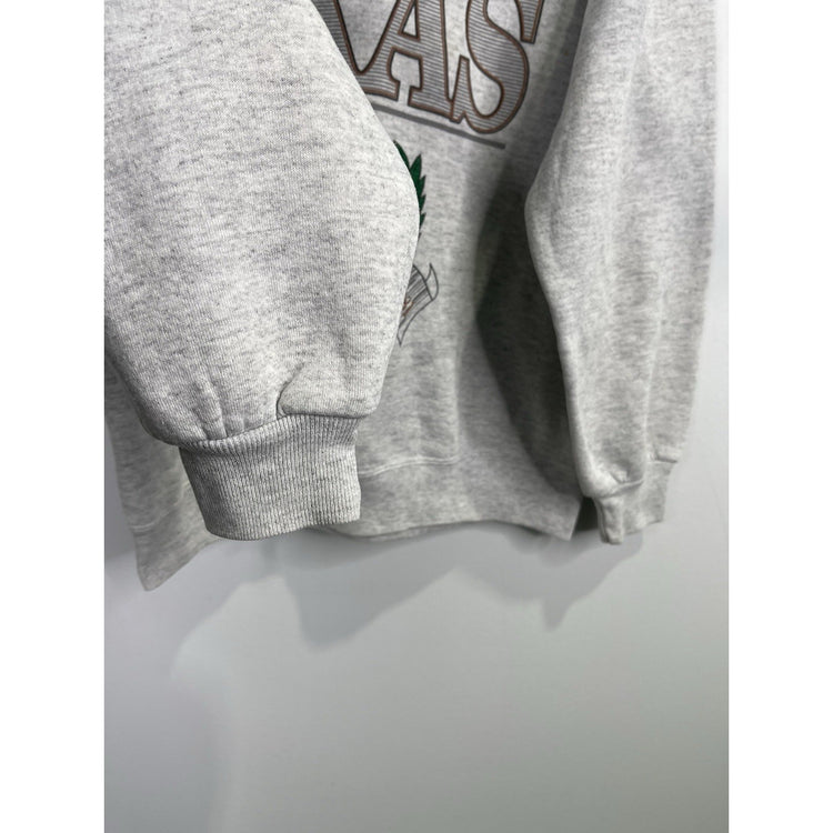 Men’s Vintage Gray Jerzees Sweatshirt Univesity Of Texas Sz L