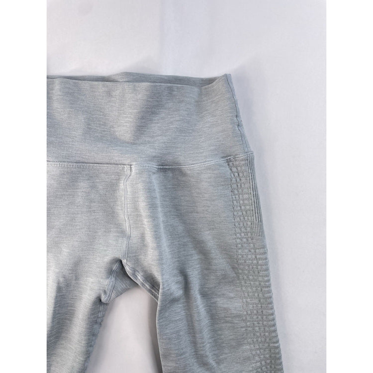 Womens Alphalete Full Length Grey Leggings Size M