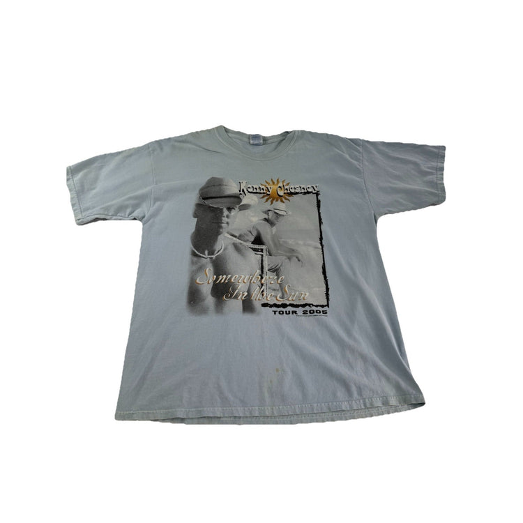 Mens Vintage 2005 Kenny Chesney Band Tour Tee Size Xl