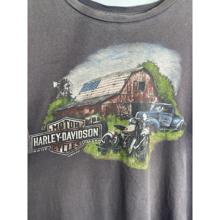 Men’s 2016 HD Harley-Davidson Big Spring Texas Farm Barn USA Sz XL