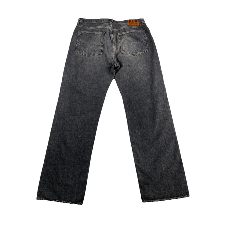 Mens Black Ralph Lauren Polo Jeans Size 36X32