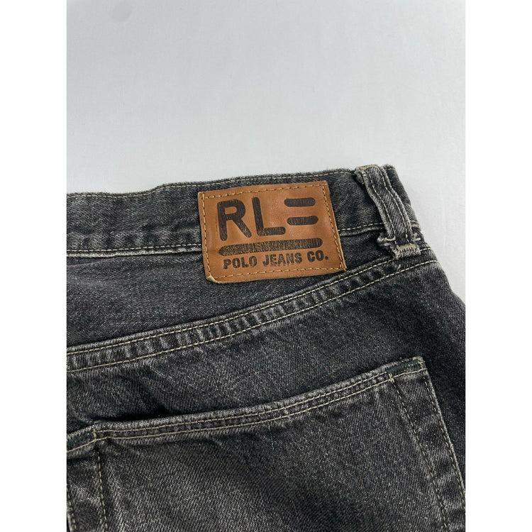 Mens Black Ralph Lauren Polo Jeans Size 36X32