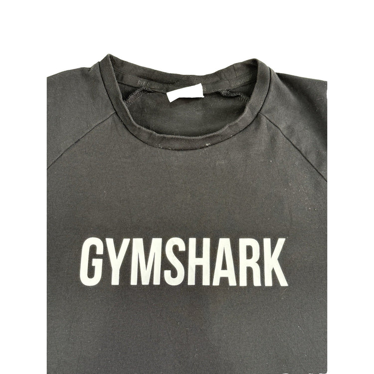 Womens Gymshark Black T-Shirt Size S
