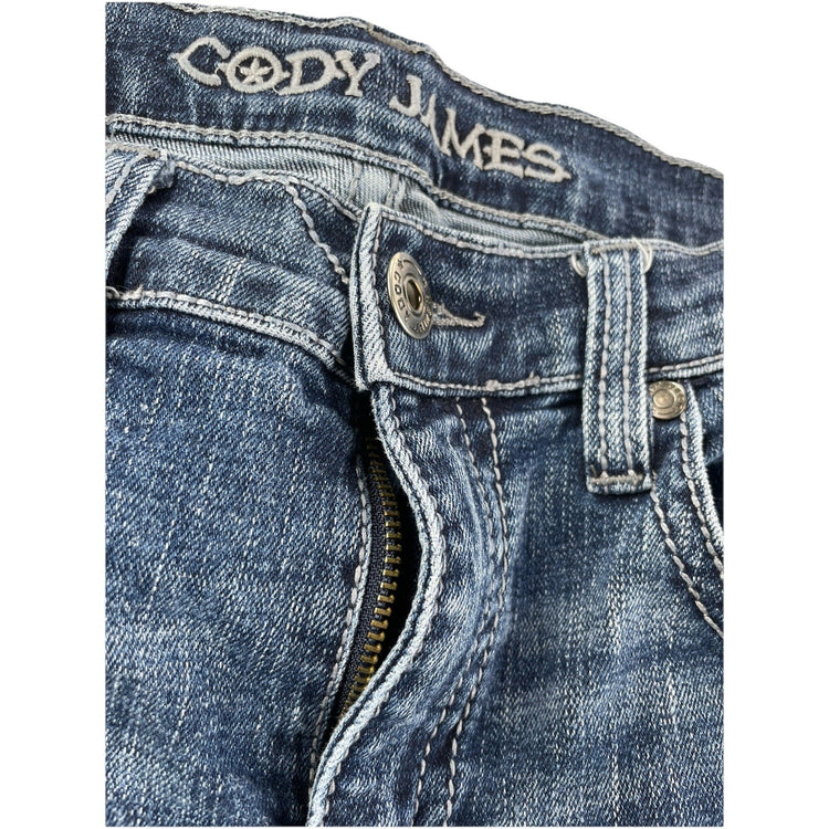 Men’s Cody James Relaxed Straight Blue Jeans Size 32x30