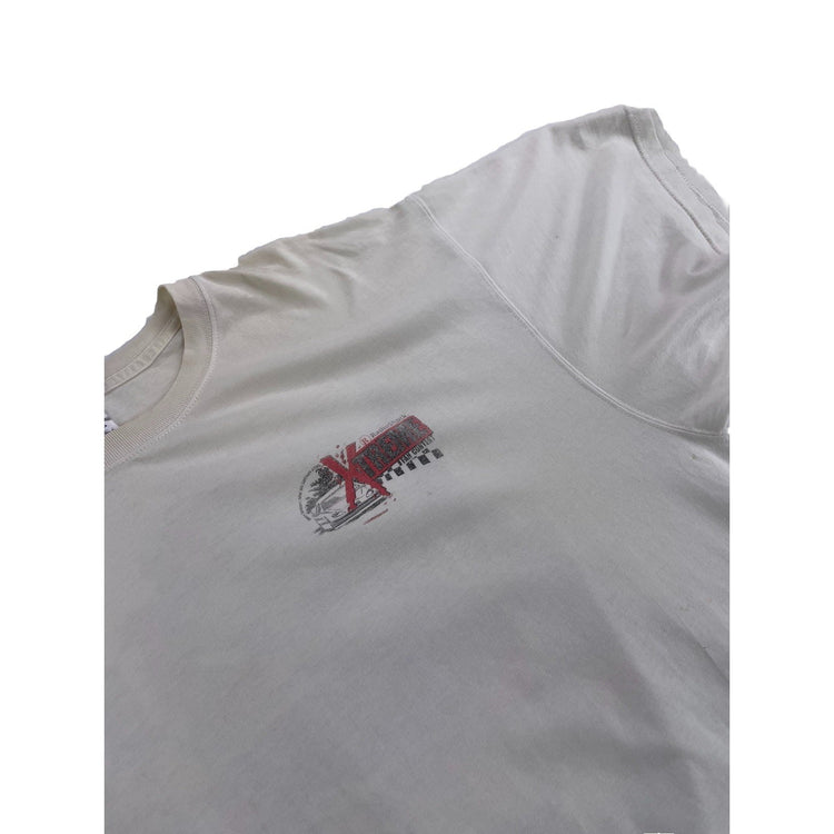Men’s Vintage Jerzees Radio Shock XTREME Fan Contest White Tee Size X