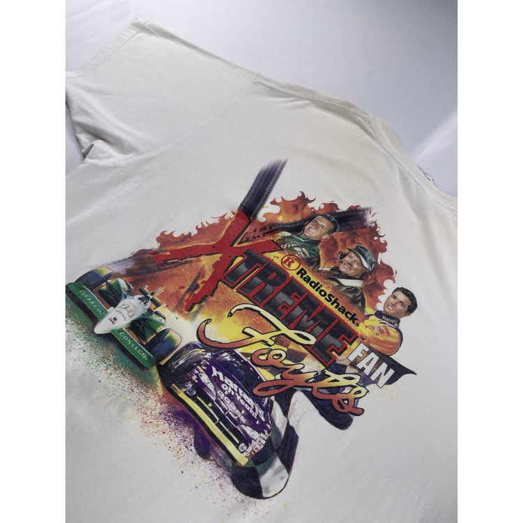 Men’s Vintage Jerzees Radio Shock XTREME Fan Contest White Tee Size X
