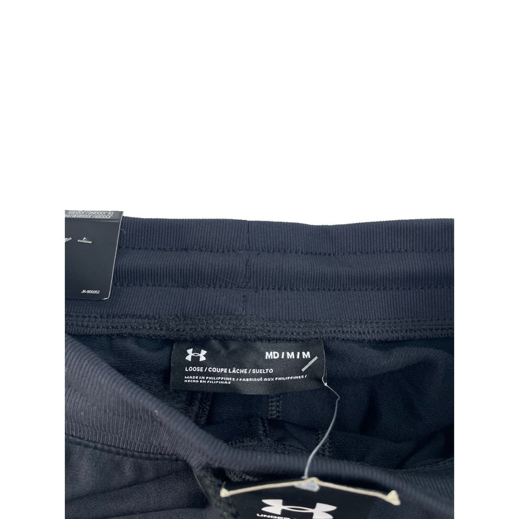 Mens Under Armor Black Loose Joggers Size Medium