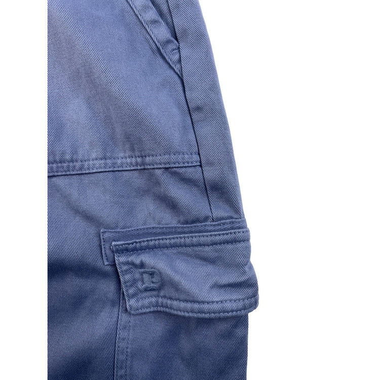Womens PINK Victorias Secret Light Blue Cargo Jeans Size XL