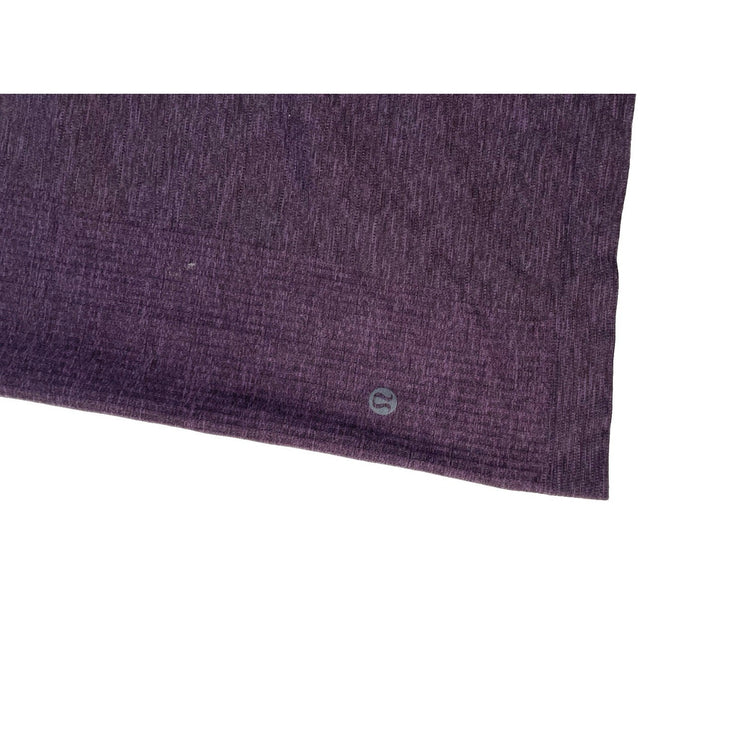 Women's Lululemon Athletica Purple Seamless Short Sleeve Shirt Size L