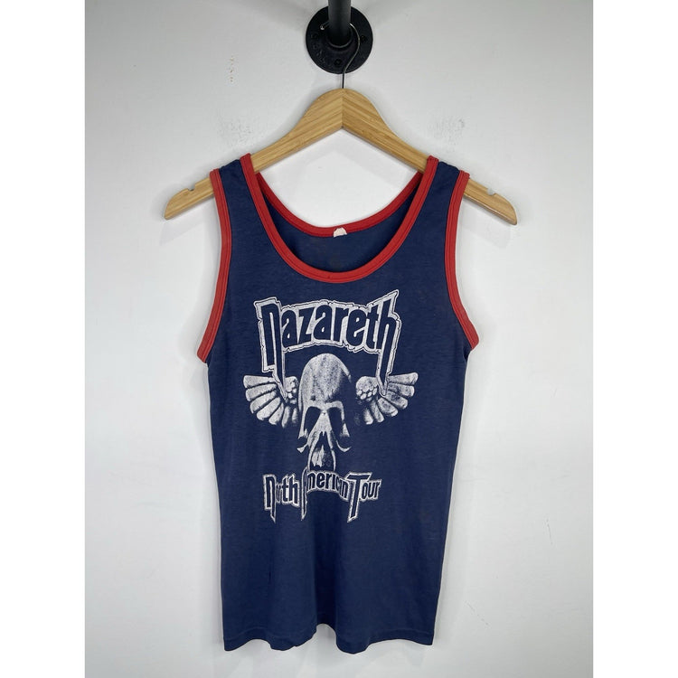 Vintage 80s Nazareth American Tour Tank Top Size M