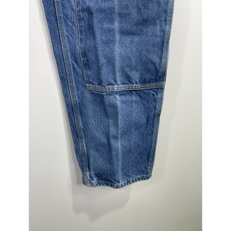 Carhartt Jeans Mens 38 X 32 Denim Double Knee Loose Original Medium Wash