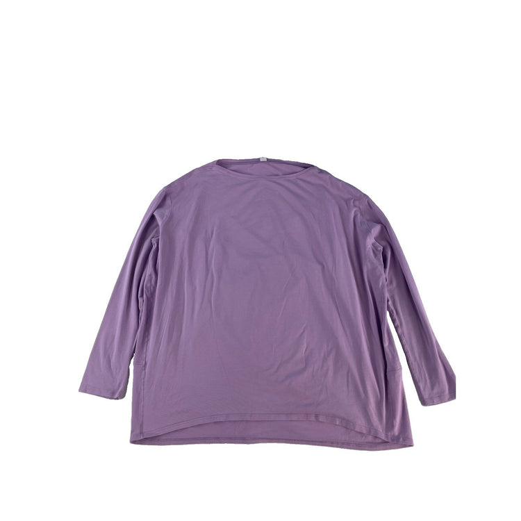 Womens Lululemon Lavender Purple Longsleeve Shirt Size 8