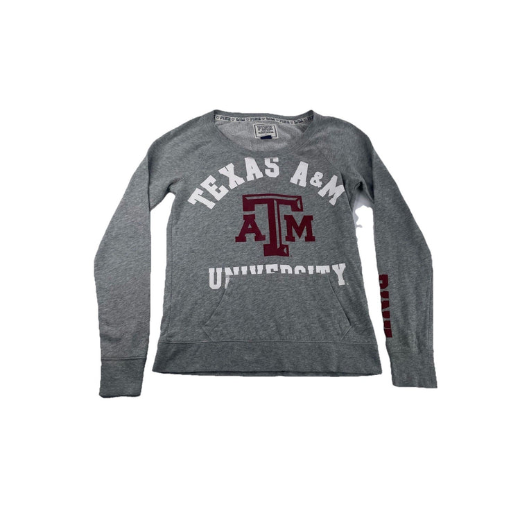 Womens Victoria Secret Texas A&M Collegiate Collection Sweatshirt Size M