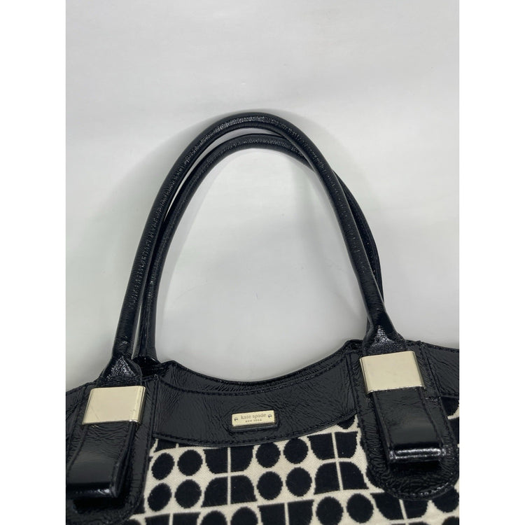 Kate Spade Handbag Black/white