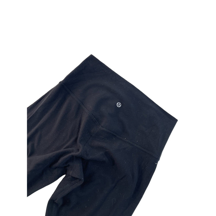 Women's Lululemon High-Rise Black Athletic Leggings Size 6