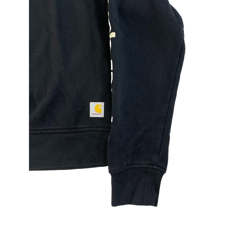 Women's Carhartt Tencel Fiber Series Loose Fit Black Crewneck Sweatshirt Size S