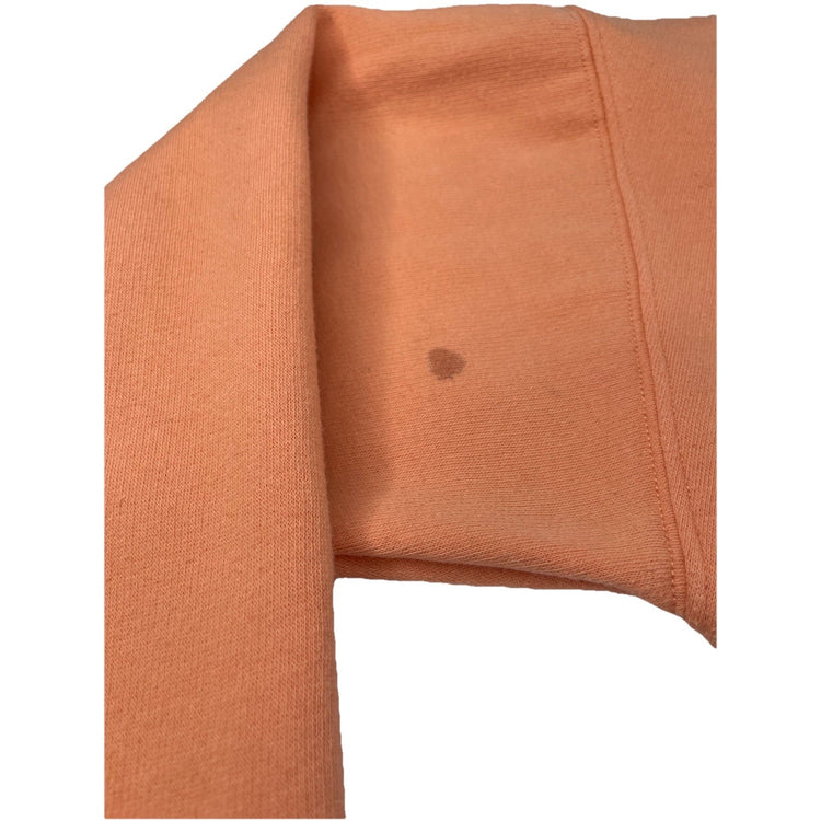 Womens Victoria’s Secret PINK Light Orange Quarter Zip Sweater Dress Size Small