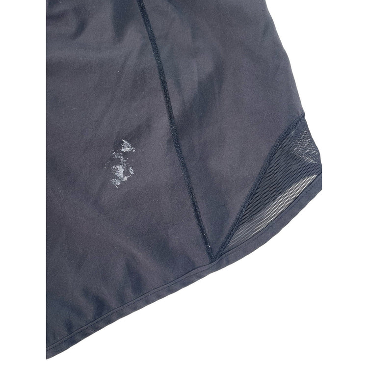 Womens Lululemon Black Elastic Waist Gym Training Athletic Shorts SIZE 2