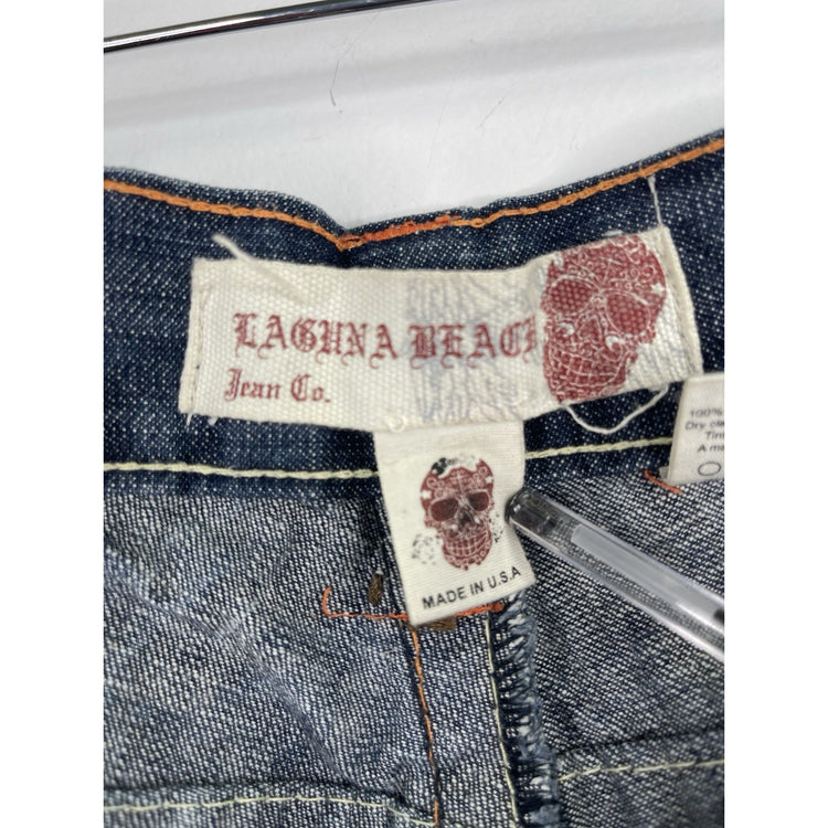 Laguna Beach Jeans Men's Corona del mar Denim red crystal sunset Size 32