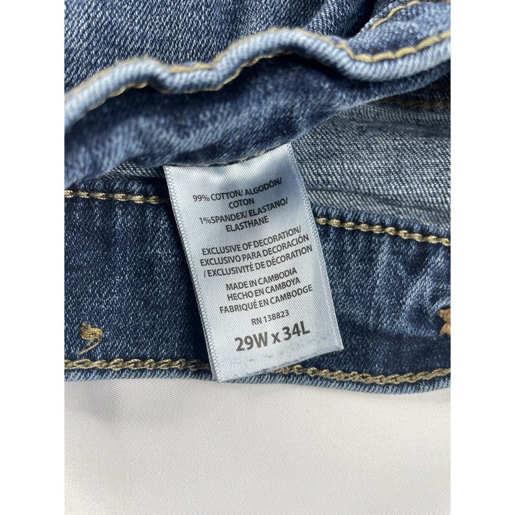 Men’s Cody James Bootcut Blue Jeans Size 29x34