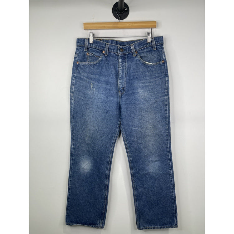 Mens Vitnage Levi’s Orange Tab Blue Denim Jeans Size 36