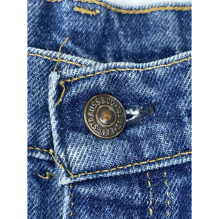 Mens Vitnage Levi’s Orange Tab Blue Denim Jeans Size 36