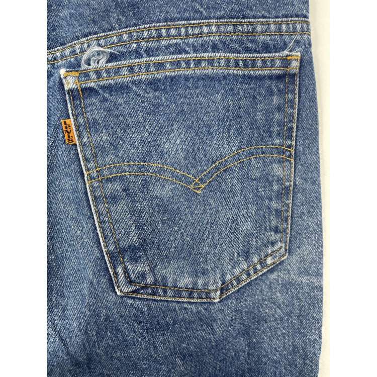 Mens Vitnage Levi’s Orange Tab Blue Denim Jeans Size 36