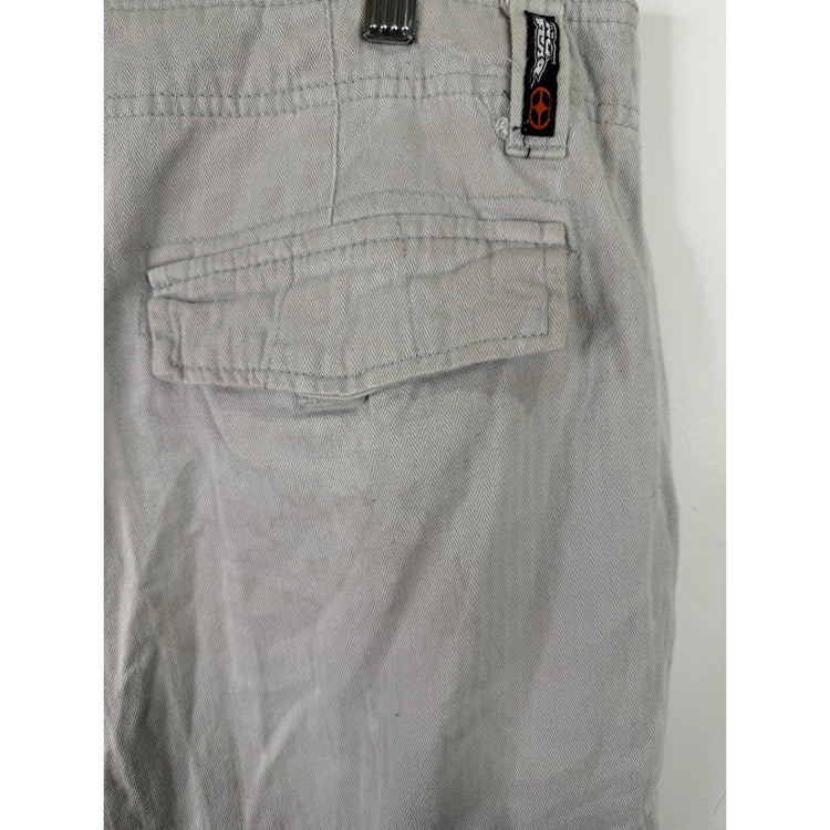 Mens 00s No Fear Cargo Shorts Size 38