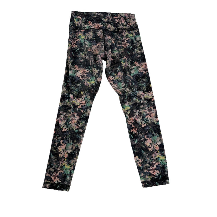 Womans Lululemon Size 8 Floral Print Leggings