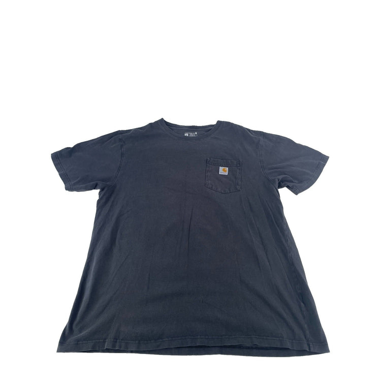 Mens Carhartt Solid Grey Loose Fit T-Shirt Size Xl