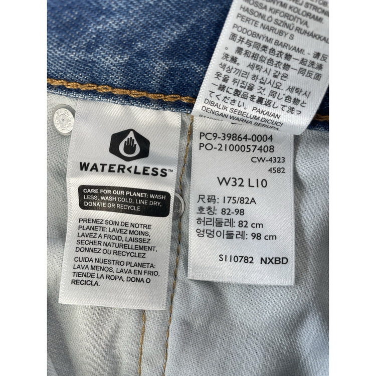 Mens Levis 405 Regular Fit Denim Shorts Size 32