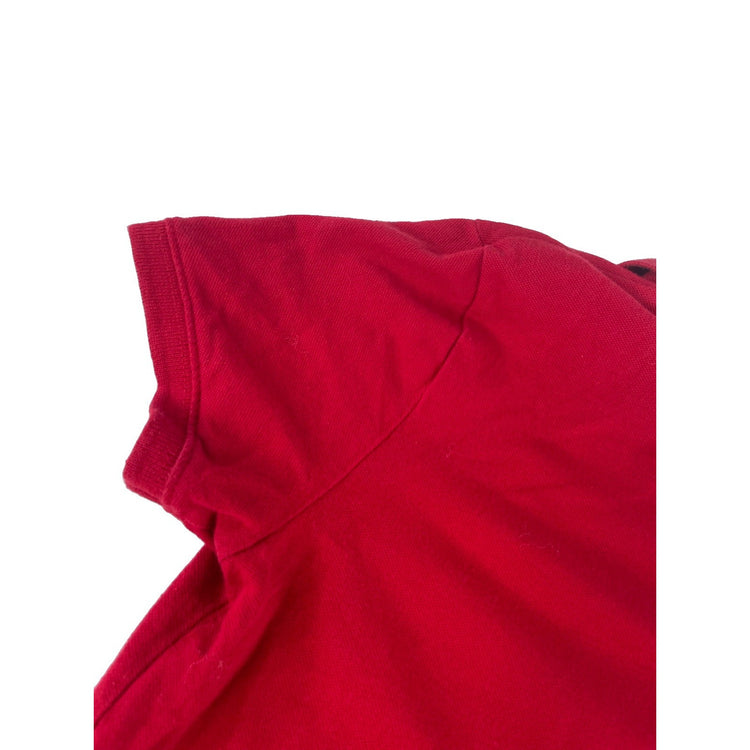 Womens Aeropostale Red "A87" Polo Shirt Size Medium
