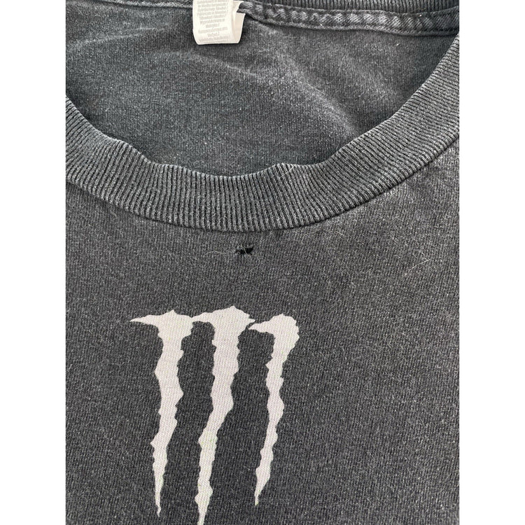 Mens Monster Energy AMA Supercross FIM World Championship Black T Shirt Size 2XL