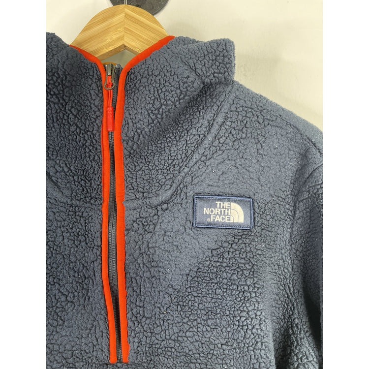 The North Face Men’s Sherpa Quarter Zip Pullover Sz Large