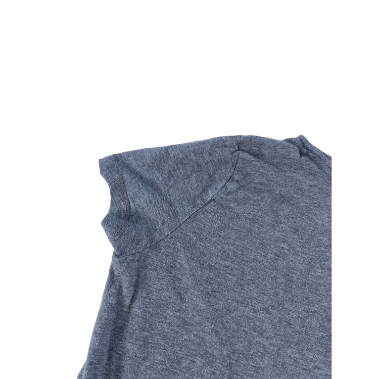 Womens Aeropostale Gray Sequin Logo T-Shirt Size S/P