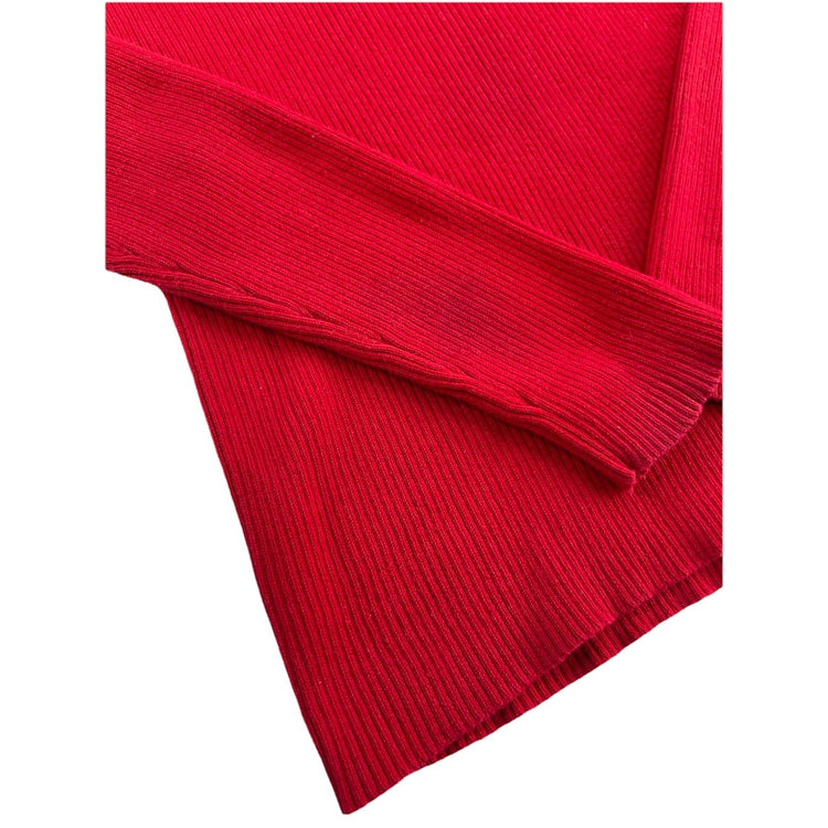 Womens Ralph Lauren Size Medium Red Turtleneck Sweater