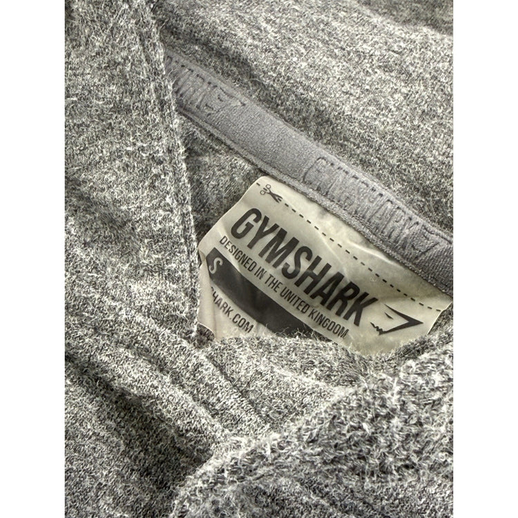 Mens GymShark Grey Pullover Hoodie Size XS