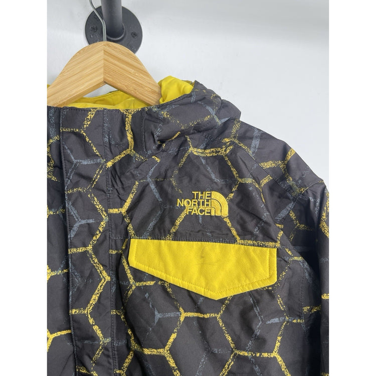 Youth The North Face Yellow Heat-seeker Jacket Insulated Hooded Sz XL (18-20)