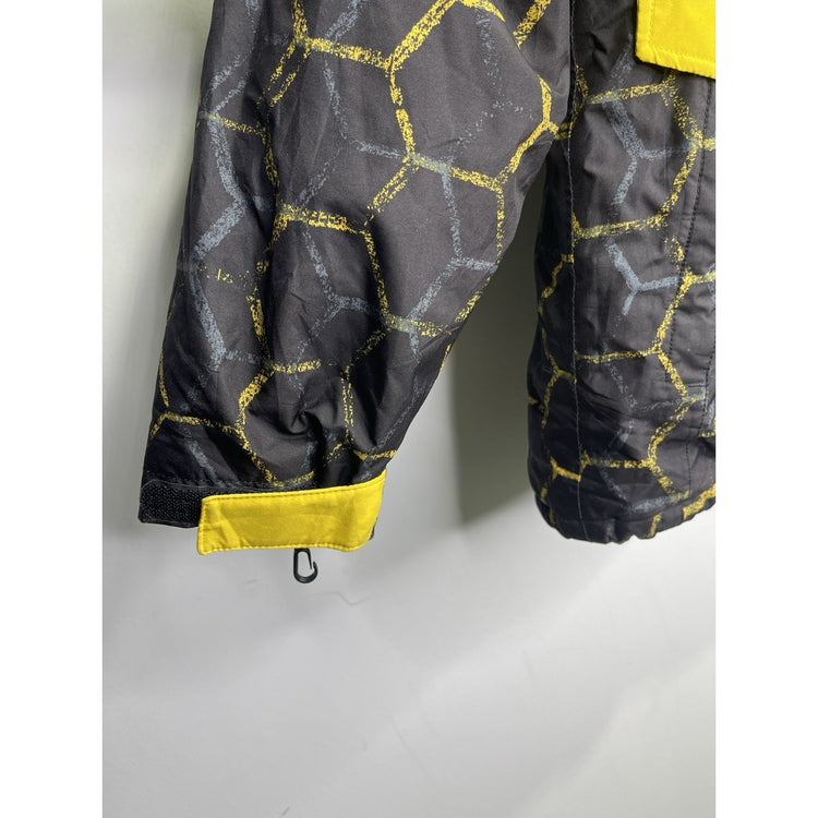 Youth The North Face Yellow Heat-seeker Jacket Insulated Hooded Sz XL (18-20)