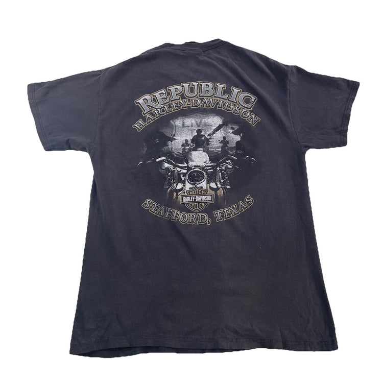 Men’s Harley Davidson Dark gray Graphic T Shirt Size M