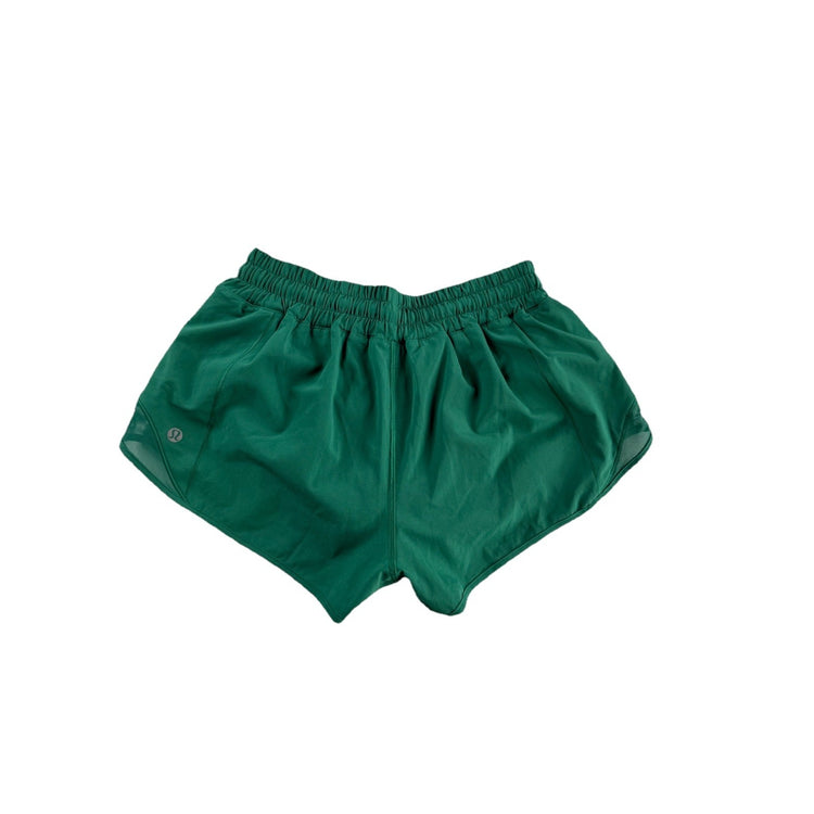 Womens Lululemon Hotty Hot Green Shorts Size 6