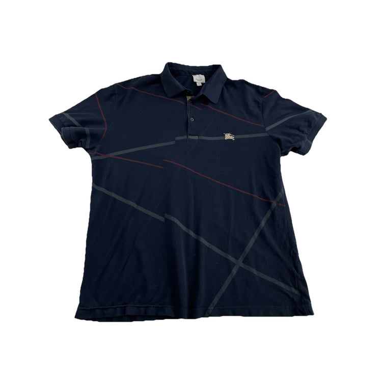 Mens Burberry 2xl Collard Tee