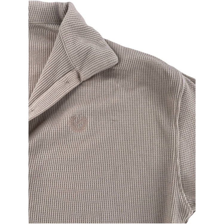 Womens Victoria’s Secret PINK Tan Waffle Knit Sleep Shirt Size XS