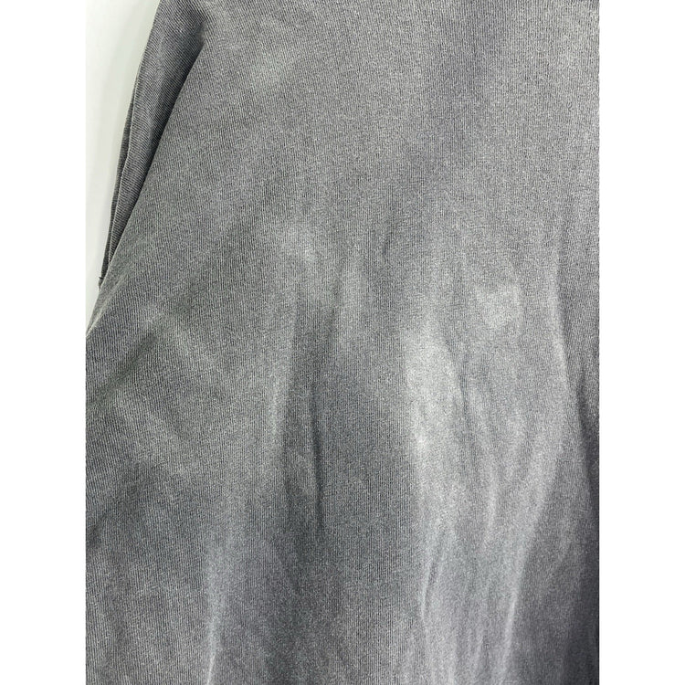 Men’s Black Faded Pluma Tag Heavyweight Cotton Long Sleeve Shirt Sz XL