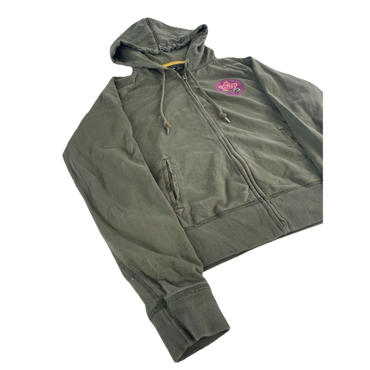 Women’s Lucky Brand “Tokyo57” Dragon Embroidery Zip Up Hoodie Size S