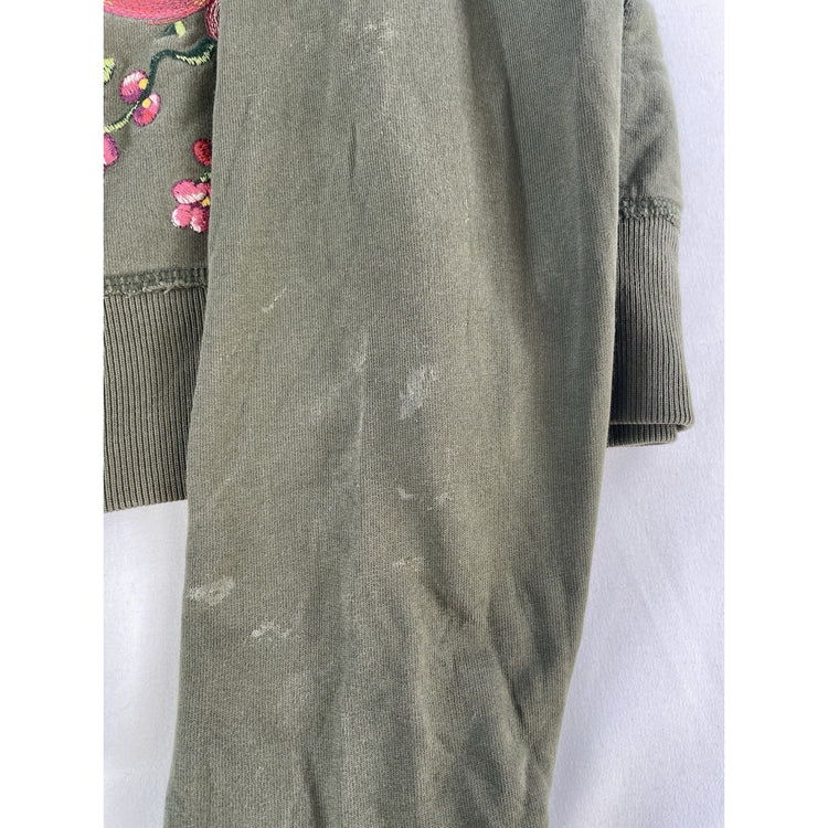 Women’s Lucky Brand “Tokyo57” Dragon Embroidery Zip Up Hoodie Size S