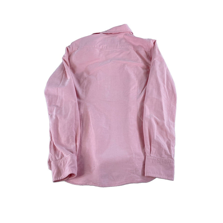 Mens Ralph Lauren Custom Fit Pink ButtonUp Polo Shirt Size M